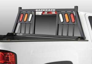 BackRack 99-23 Ford F250/350/450 (Aluminum Body) Three Light Rack Frame Only Requires Hardware - 147TL
