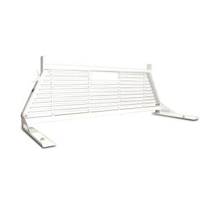 Westin - Westin 1999-2018 Toyota/GMC/Chevrolet/Ford Silverado/Sierra 1500/2500/3500 HD Headache Rack - White - 57-8023 - Image 1
