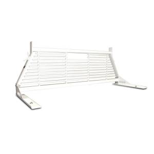 Westin - Westin 1999-2018 Toyota/GMC/Chevrolet/Ford Silverado/Sierra 1500/2500/3500 HD Headache Rack - White - 57-8023 - Image 3