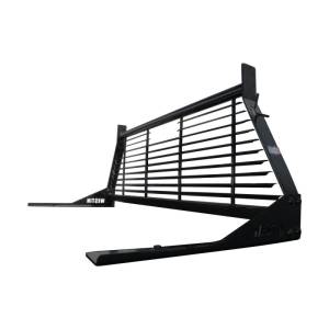 Westin - Westin 1999-2018 Chevrolet/Ford/GMC/Toyota Silverado/Sierra 1500/2500/3500 HD Headache Rack - Black - 57-8025 - Image 3