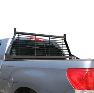 Westin - Westin 1999-2018 Chevrolet/Ford/GMC/Toyota Silverado/Sierra 1500/2500/3500 HD Headache Rack - Black - 57-8025 - Image 5