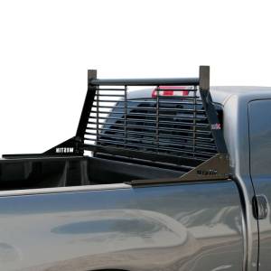 Westin - Westin 1999-2018 Chevrolet/Ford/GMC/Toyota Silverado/Sierra 1500/2500/3500 HD Headache Rack - Black - 57-8025 - Image 9