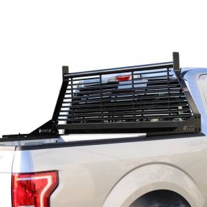 Westin - Westin 1999-2018 Chevrolet/Ford/GMC/Toyota Silverado/Sierra 1500/2500/3500 HD Headache Rack - Black - 57-8025 - Image 13