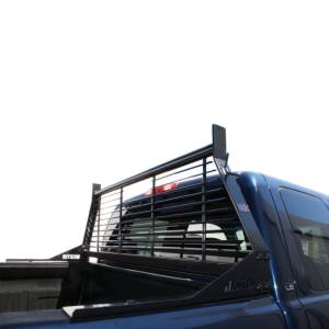 Westin - Westin 1999-2018 Chevrolet/Ford/GMC/Toyota Silverado/Sierra 1500/2500/3500 HD Headache Rack - Black - 57-8025 - Image 22