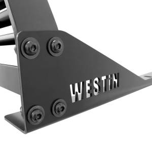 Westin - Westin 1999-2018 Chevrolet/Ford/GMC/Toyota Silverado/Sierra 1500/2500/3500 HD Headache Rack - Black - 57-8025 - Image 32