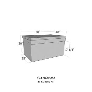 Westin - Westin/Brute Maximus 30in Chest - Aluminum - 80-RB630 - Image 4