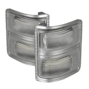 SPYDER xTune Ford Superduty 08-14 F250-F550 Amber LED Mirror Signal Lens - Clear ACC-LED-FDSD08-MR-C - 9924736