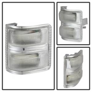 SPYDER - SPYDER xTune Ford Superduty 08-14 F250-F550 Amber LED Mirror Signal Lens - Clear ACC-LED-FDSD08-MR-C - 9924736 - Image 9