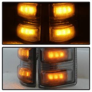 SPYDER - SPYDER xTune Ford Superduty 08-14 F250-F550 Amber LED Mirror Signal Lens - Smoke ACC-LED-FDSD08-MR-SM - 9924743 - Image 4