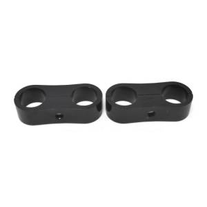 Russell - Russell Hose Separator For -10 Braided Hose - Black Anodize (2 Pack) - 654323 - Image 2