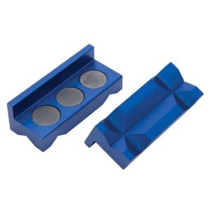 Russell - Russell Performance Blue Anodized Billet Aluminum Vice Jaws - 654420 - Image 2