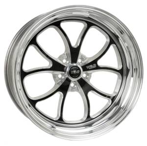 Weld S76 20x8.5 / 5x4.75 BP / 5.8in. BS Black Wheel (High Pad) - Non-Beadlock - 76HB0085B58A