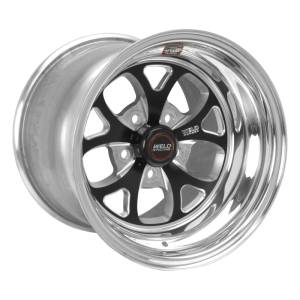 Weld S76 15x11.33 / 5x4.75 BP / 6.5in. BS Black Wheel (Low Pad) - Non-Beadlock - 76LB-511B65A