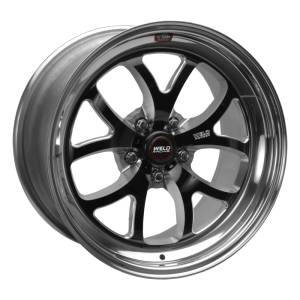 Weld S76 18x11 / 5x4.75 BP / 3.2in. BS Black Wheel (Low Pad) - Non-Beadlock - 76LB8110B32A