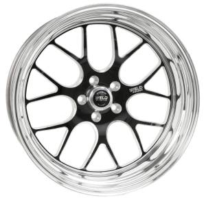 Weld S77 20x9.5 / 5x4.5 BP / 5.3in. BS Black Wheel (High Pad) - Non-Beadlock - 77HB0095A53A
