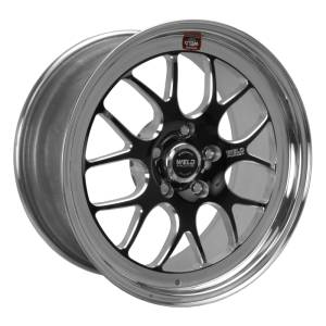Weld S77 18x10 / 5x4.75 BP / 5.1in. BS Black Wheel (High Pad) - Non-Beadlock - 77HB8100B51A