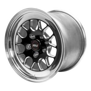 Weld S77 15x10.33 / 5x4.75 BP / 3.5in. BS Black Wheel (Medium Pad) - Non-Beadlock - 77MB-510B35A