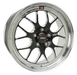 Weld S77 18x11.5 / 5x4.75 BP / 8.2in. BS Black Wheel (Medium Pad) - Non-Beadlock - 77MB8115B82A