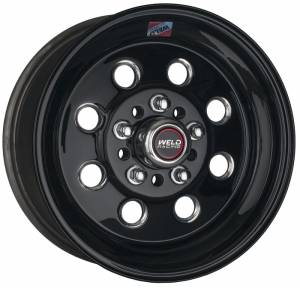 Weld Draglite 15x8 / 5x4.5 & 5x4.75 BP / 4.5in. BS Black Wheel - Non-Beadlock - 90b-58348