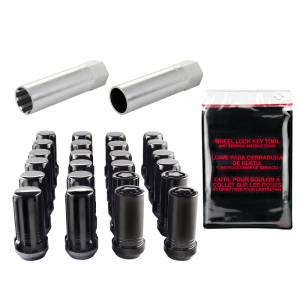 McGard - McGard SplineDrive Tuner 6 Lug Install Kit w/Locks & Tool (Cone) M14X1.5 / 1in. Hex - Blk - 65610BK - Image 2