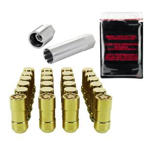 McGard - McGard SplineDrive Tuner 6 Lug Install Kit w/Locks & Tool (Cone) M14X1.5 / 1in. Hex - Gold - 65610GD - Image 2