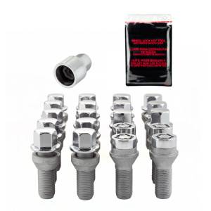 McGard - McGard 5 Lug Hex Install Kit w/Locks (Cone Seat Bolt) M14X1.5 / 17mm Hex / 28.0mm Shank L. - Chrome - 67200 - Image 2