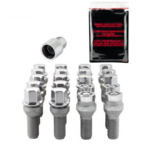 McGard - McGard 5 Lug Hex Install Kit w/Locks (Cone Seat Bolt) M12X1.25 / 17mm Hex / 25.6mm Shank L. - Chrome - 67261 - Image 7