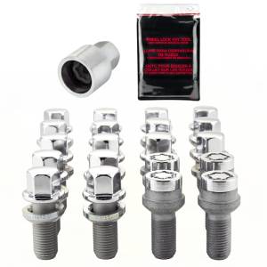 McGard - McGard 5 Lug Hex Install Kit w/Locks (Radius Seat Bolt) M14X1.5 / 17mm Hex / 26.3mm Shank L - Chrome - 68018 - Image 2