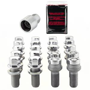 McGard - McGard 5 Lug Hex Install Kit w/Locks (Radius Seat Bolt) M14X1.5 / 17mm Hex / 26.3mm Shank L - Chrome - 68018 - Image 7