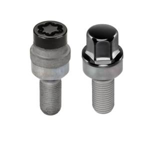 McGard - McGard 5 Lug Hex Install Kit w/Locks (Radius Seat Bolt) M14X1.5 / 17mm Hex / 28.1mm Shank L. - Black - 68020BK - Image 3