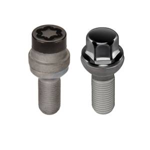 McGard - McGard 5 Lug Hex Install Kit w/Locks (Radius Seat Bolt) M14X1.5 / 17mm Hex / 35.4mm Shank L. - Black - 68032BK - Image 3