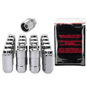 McGard - McGard 5 Lug Hex Install Kit w/Locks (Cone Seat Nut) 9/16-18 / 13/16 Hex / 1.75in. L - Chrome - 84523 - Image 2