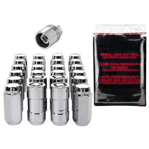 McGard - McGard 6 Lug Hex Install Kit w/Locks (Cone Seat Nut) M14X1.5 / 13/16 Hex / 1.945in. L - Chrome - 84620 - Image 2