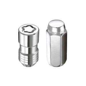 McGard - McGard 6 Lug Hex Install Kit w/Locks (Cone Seat Nut) M14X1.5 / 13/16 Hex / 1.945in. L - Chrome - 84620 - Image 3