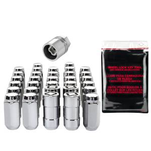 McGard - McGard 8 Lug Hex Install Kit w/Locks (Cone Seat Nut) M14X1.5 / 13/16 Hex / 1.945in. L - Chrome - 84820 - Image 1