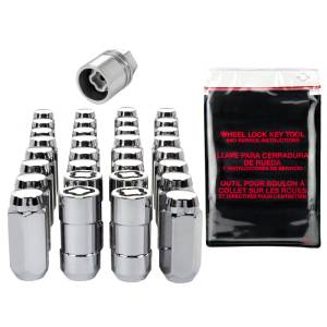 McGard - McGard 8 Lug Hex Install Kit w/Locks (Cone Seat Nut) 9/16-18 / 13/16 Hex / 1.75in. Length - Chrome - 84823 - Image 1