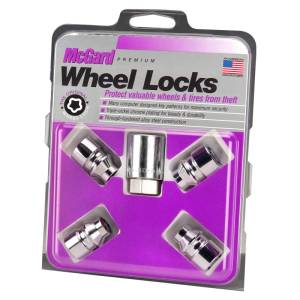 McGard - McGard Wheel Lock Nut Set - 4pk. (Uni-Lug) M12X1.5 / 13/16 Hex / .197in. Shank / 1.375in. L - Chrome - 24022 - Image 4