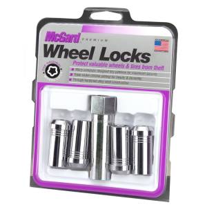 McGard - McGard Wheel Lock Nut Set - 4pk. (Tuner / Cone Seat) M14X1.5 / 1in. Hex / 1.935in. Length - Chrome - 25110 - Image 4