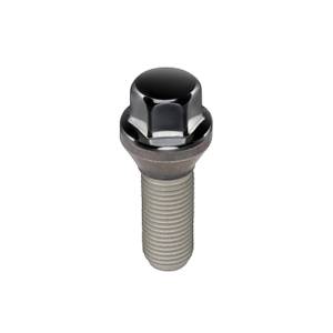 McGard - McGard Hex Lug Bolt (Cone Seat) M14X1.5 / 17mm Hex / 28.0mm Shank Length (Box of 50) - Black - 69700BK - Image 1