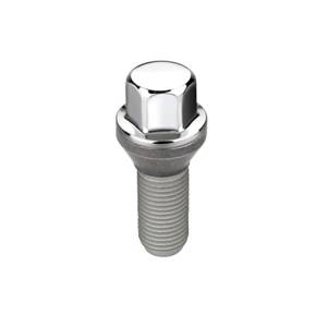 McGard - McGard Hex Lug Bolt (Cone Seat) M12X1.25 / 17mm Hex / 22.0mm Shank Length (Box of 50) - Chrome - 69732 - Image 1