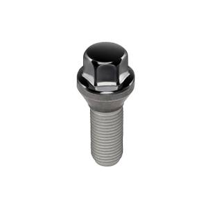 McGard - McGard Hex Lug Bolt (Cone Seat) M12X1.25 / 17mm Hex / 22.0mm Shank Length (Box of 50) - Black - 69732BK - Image 2