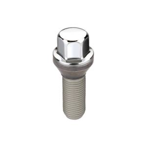 McGard - McGard Hex Lug Bolt (Cone Seat) M12X1.25 / 17mm Hex / 25.6mm Shank Length (Box of 50) - Chrome - 69761 - Image 1