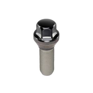 McGard - McGard Hex Lug Bolt (Cone Seat) M12X1.25 / 17mm Hex / 25.6mm Shank Length (Box of 50) - Black - 69761BK - Image 2