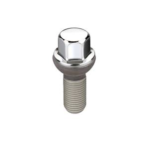 McGard - McGard Hex Lug Bolt (Radius Seat) M14X1.5 / 17mm Hex / 28.1mm Shank Length (Box of 50) - Chrome - 69820 - Image 1