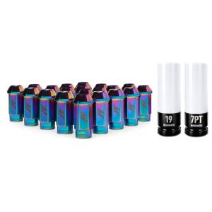 Mishimoto - Mishimoto Aluminum Locking Lug Nuts M12 x 1.5 - Neo Chrome - MMLG-15-LOCKNC - Image 2