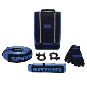 Superwinch - Superwinch Getaway Recovery Kit (Incl. Bow Shackles/Tree Trunk Protec/Recovery Strap/Gloves/Bag) - 2578 - Image 1