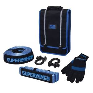 Superwinch - Superwinch Getaway Recovery Kit (Incl. Bow Shackles/Tree Trunk Protec/Recovery Strap/Gloves/Bag) - 2578 - Image 2