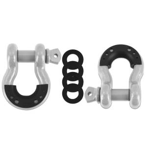 Mishimoto Borne D-Ring Shackle Set Grey - BNDR-GR