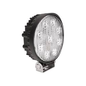 Westin - Westin LED Work Utility Light Round 5 inch Flood w/3W Epistar - Black - 09-12006B - Image 1