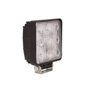 Westin - Westin LED Work Utility Light Square 4.6 inch x 5.3 inch Spot w/3W Epistar - Black - 09-12211A - Image 1